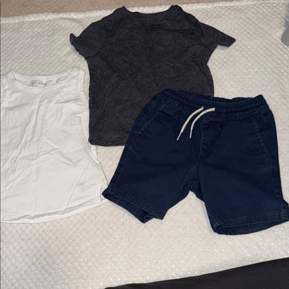 Old Navy Kids' 4T - Charcoal, White, and Navy